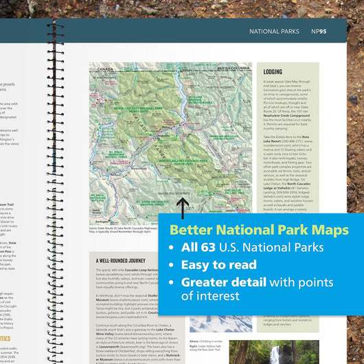 2026 USA Road Atlas & National Parks Guide