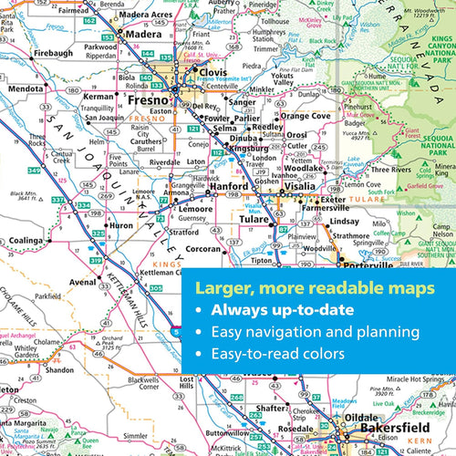 2026 USA Road Atlas & National Parks Guide