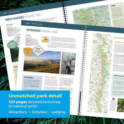 2026 USA Road Atlas & National Parks Guide