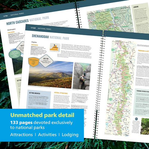 2026 USA Road Atlas & National Parks Guide
