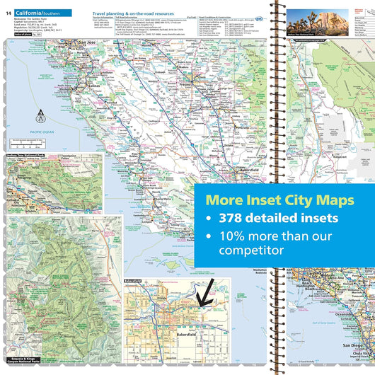 2026 USA Road Atlas & National Parks Guide